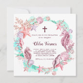 Kleurrijk onder het Zee Baptisme Kaart (Voorkant)