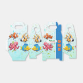 Kleurrijk Onder het Zee Kinderen Verjaardag Bedankdoosjes (Uitgevouwen)