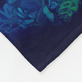 Kleurrijk onder het zee landschap fleece deken (Hoek)