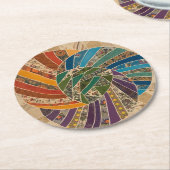 Kleurrijk Onderzetter (Gebogen)