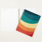 Kleurrijk ontwerp met retro-stijl planner (Display)