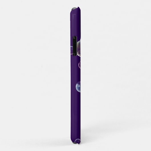 kleurrijk ontwerp van doorschijnende bubbels Case-Mate iPhone case (Achterkant/rechts)