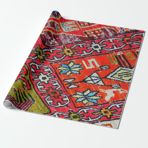 Kleurrijk Oosters, Turks Tapijt Cadeaupapier