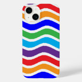 Kleurrijk, op maat gescheurd papiereffect Case-Mate iPhone case (Achterkant)