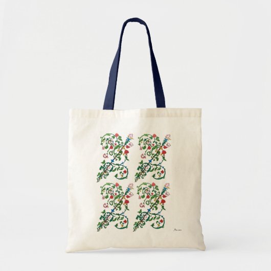Kleurrijk ornament tote bag (Voorkant)