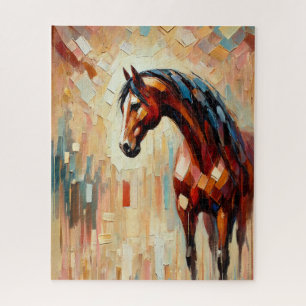 Kleurrijk Paard 500 Stuk Puzzel