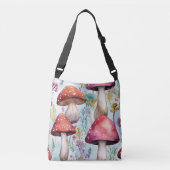 Kleurrijk paddenstoel Tas (Voorkant)