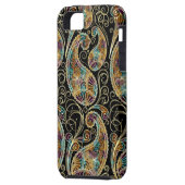 Kleurrijk   Paisley-ontwerp Case-Mate iPhone Case (Achterkant Links)