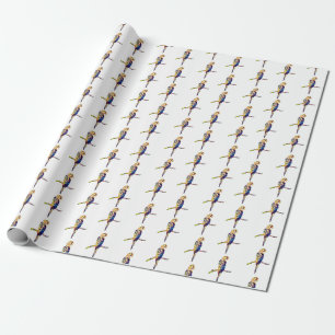 kleurrijk papegaaienwikkelpapier cadeaupapier