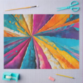 Kleurrijk papier Collage Art Tissue Paper (Craft)