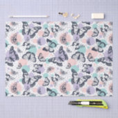 Kleurrijk patroon van de butterflies tissuepapier (Craft)