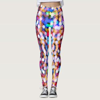 Kleurrijk patroon van jumelages leggings
