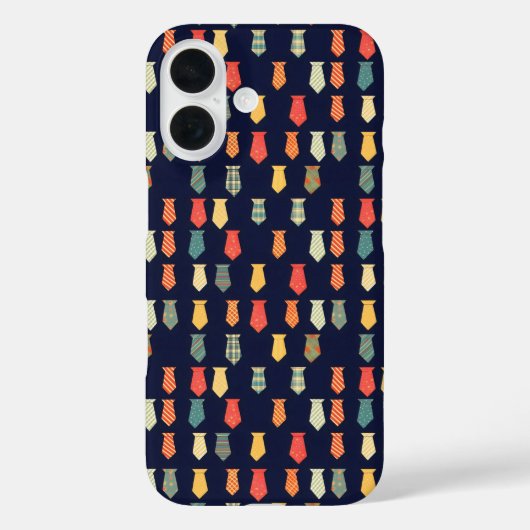 Kleurrijk patroon van kleine Stropdassen Case-Mate iPhone Case (Achterkant)