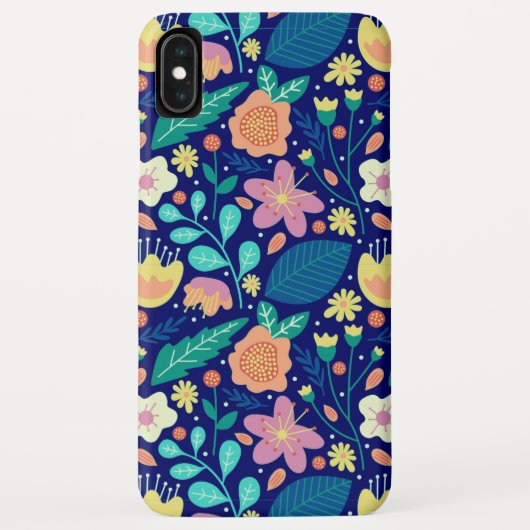 Kleurrijk patroon van schattig schattig veer Case-Mate iPhone case (Achterkant)