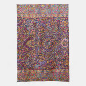 Kleurrijk Perzisch Rug Patroon Theedoek (Verticaal)