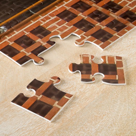 Kleurrijk pijporgel in Augsburg puzzel Legpuzzel (Zijkant)