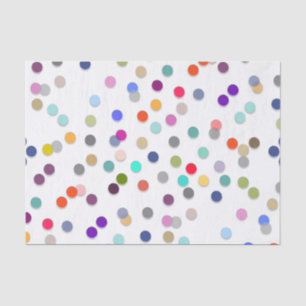 Kleurrijk poka Dot Print Tissue Paper Tissuepapier