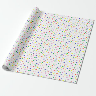 Kleurrijk poka Dots Wrapping Paper Cadeaupapier