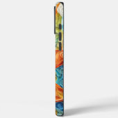 Kleurrijk portret van Chihuahua Case-Mate iPhone Case (Achterkant / Links)