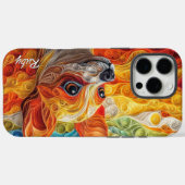 Kleurrijk portret van Chihuahua Case-Mate iPhone Case (Achterkant (horizontaal))