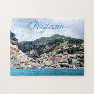 Kleurrijk Positano-dorp aan de Amalfi-kust van Ita Legpuzzel