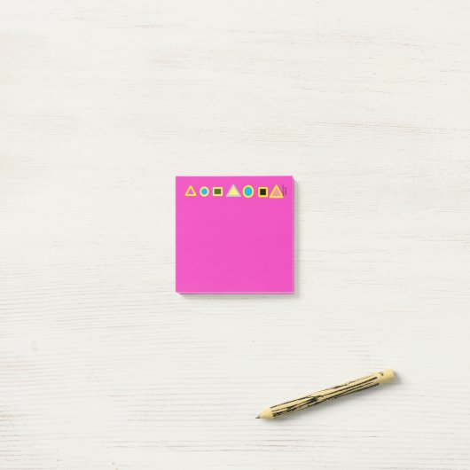 kleurrijk post-it® notes (Op bureau)