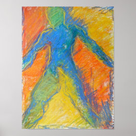 Kleurrijk Poster Wandelafbeelding