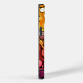 Kleurrijk Psychedelic Bright Abstract Pattern Case-Mate iPhone Case (Achterkant / Rechts)