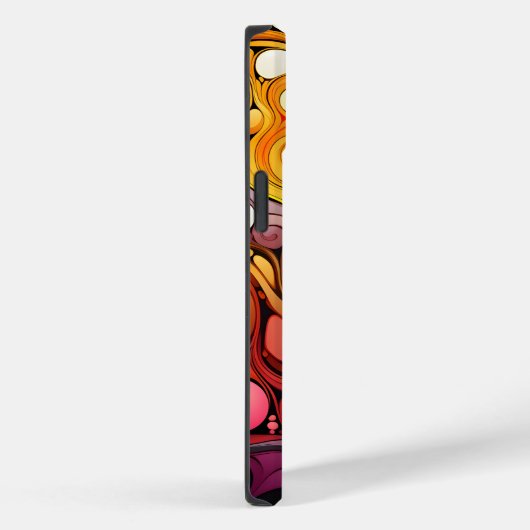 Kleurrijk Psychedelic Bright Abstract Pattern Case-Mate iPhone Case (Achterkant / Rechts)