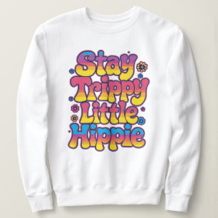 Kleurrijk Psychedelisch Blijf Trippy Hippie Trui