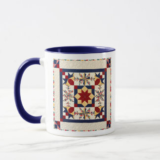 Kleurrijk Quiltpatroon - Quiltliefhebber Mok