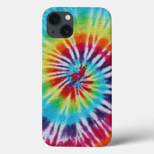 Kleurrijk Rainbow Spiral Textile Pattern Case-Mate iPhone Case (Achterkant)