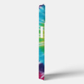 Kleurrijk Rainbow Spiral Textile Pattern Case-Mate iPhone Case (Achterkant / Rechts)