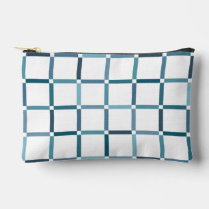 Kleurrijk raster met Negatieve Ruimte Zee Tonen Kl Etui