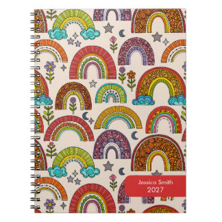 Kleurrijk Regenboog Notitieboek
