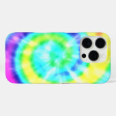 Kleurrijk regenboogkleurig kleurstofpatroon Case-Mate iPhone case (Achterkant (horizontaal))