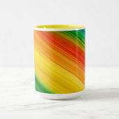 Kleurrijk regenboogpatroon mok (Midden)