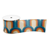 Kleurrijk regenboogpatroon Retro Arch Lint (Spoel)