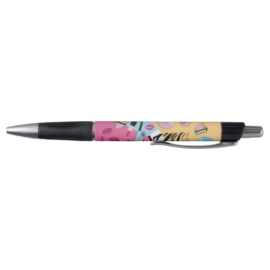 Kleurrijk Retro 1990's Nineties Patroon Pen (Bodem)