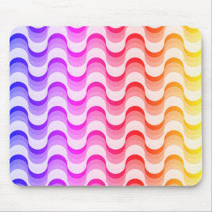 Kleurrijk Retro Jaren Vijftig Abstract Muismat