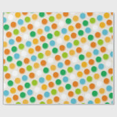 Kleurrijk retroflector Fuzzy Polka pakt papier op (Vlak)
