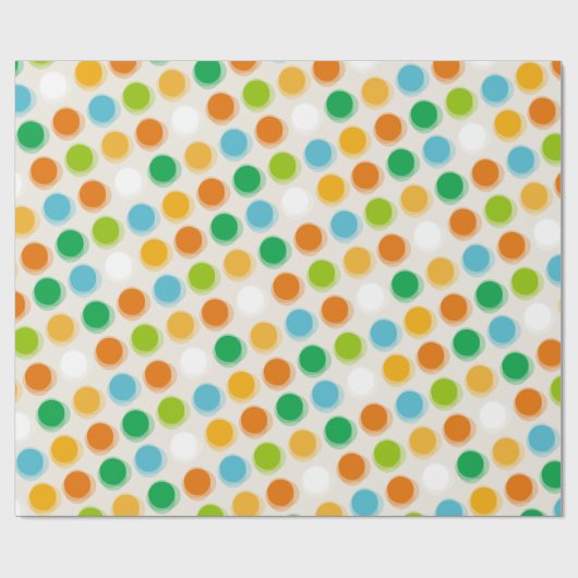 Kleurrijk retroflector Fuzzy Polka pakt papier op (Vlak)