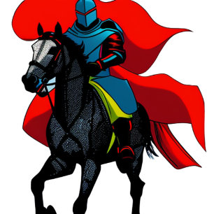 Kleurrijk Ridder T-Shirt Worp Kussen Drank Houder Glazen Onderzetter