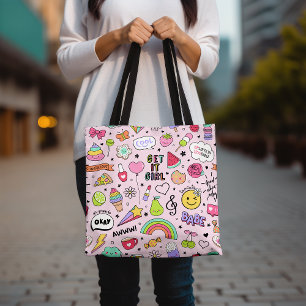 Kleurrijk Schattige Kawai Trendy Stijlvol Inspirer Draagtas