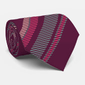 Kleurrijk Schattige strepenpatroon Stropdas (Opgerold)