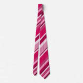 Kleurrijk Schattige strepenpatroon Stropdas (Achterkant)