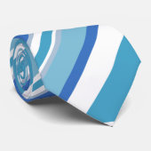 Kleurrijk Schattige strepenpatroon Stropdas (Opgerold)