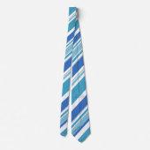 Kleurrijk Schattige strepenpatroon Stropdas (Achterkant)