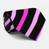 Kleurrijk Schattige strepenpatroon Stropdas (Opgerold)