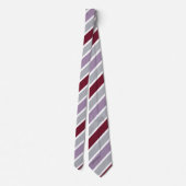 Kleurrijk Schattige strepenpatroon Stropdas (Achterkant)